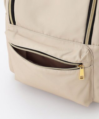 ANY 【A4サイズ収納可】撥水リュック ベージュ