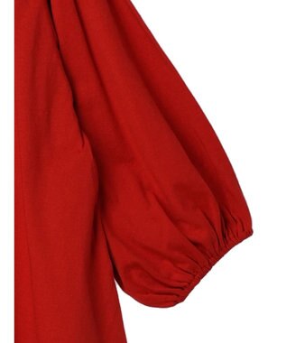 Green Parks Ｂ．スモッキングカットプルオーバー Red