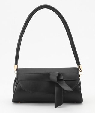 LA BAGAGERIE 【maison vert】 【軽量2WAY】ワイドリボンフラップバッグ