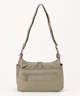 Y'SACCS 【ムック本掲載】【ナイロンタフタ×リサイクルレザー】デイリーショルダー　Sサイズ