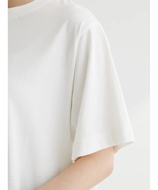 Green Parks 布帛レイヤー半袖チュニック Off White