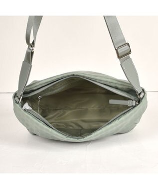 Y'SACCS Polka Dots 口折れショルダー ライトグリーン