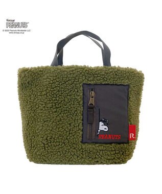 ROOTOTE 8273【スヌーピー】IP.デリ.ボア.ピーナッツ-7V 03：カーキ