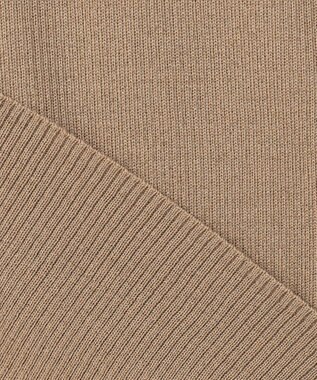 ICB 【新色追加・洗える】エクストラファインメリノ Vネックプルオーバー ベージュラメ系