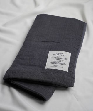 SHINTO TOWEL 【閲覧人気NO.3/2.5-PLY GAUZE】バスタオル　Lサイズ Mix Charcoal