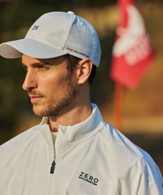 ZERO HALLIBURTON クールドッツ カモフラ柄キャップ 82548 ホワイト