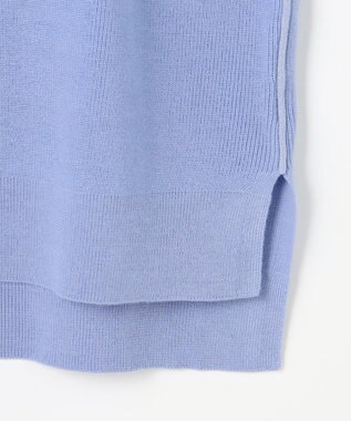 ANY SIS S ラインポイント ニット ライトブルー