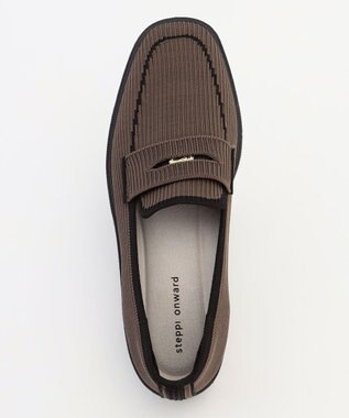 steppi 【VERY掲載 / 撥水 / 洗える】コインローファー ダークブラウン