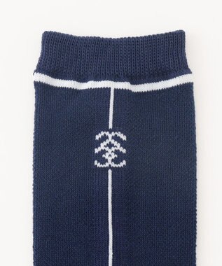 23区GOLF 【WOMEN】コーディネートしやすいシンプルさが◎ メッシュ ハイソックス ネイビー系