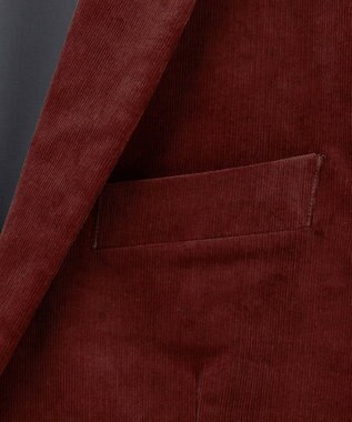 JOSEPH HOMME ディープコーデュロイストレッチ　ジャケット ワイン系