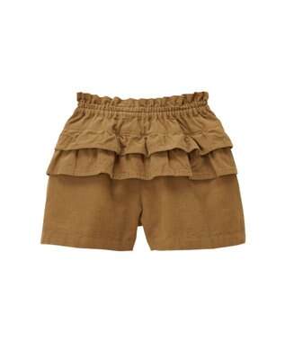 MIKI HOUSE HOT BISCUITS 【80-120cm】 コーデュロイハーフパンツ ベージュ