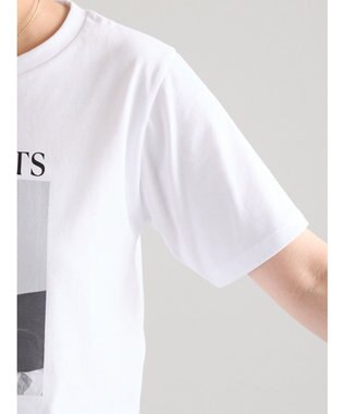 Te chichi アソートネコフォトスタンダードTシャツ ブラック
