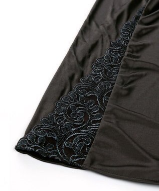 Wing キャミソール PB8000とペア 【8000シリーズ】 ロング丈 PS8000 ウイング／ワコール ブラック