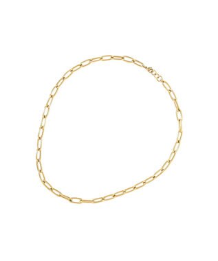 AMERICAN HOLIC 【ステンレス】コイン2連ネックレス Gold