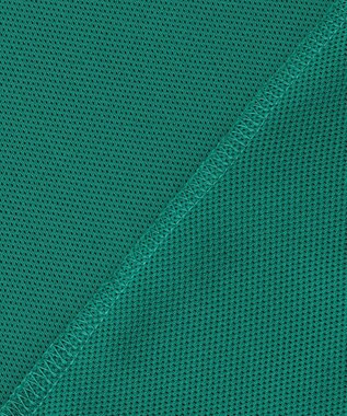 23区GOLF 【WOMEN】【吸水速乾/UVカット】メッシュフレンチポロシャツ パイングリーン系