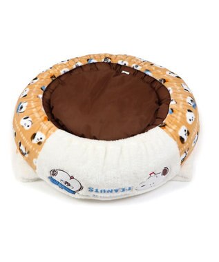 PET PARADISE スヌーピー 丸型寝袋 遠赤外線 《ブラザー柄》 60cm ブラザー柄