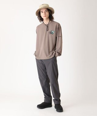 Columbia Columbia/ バーンノベルグラフィックロングスリーブTシャツ /コロンビア Iron、 Trout