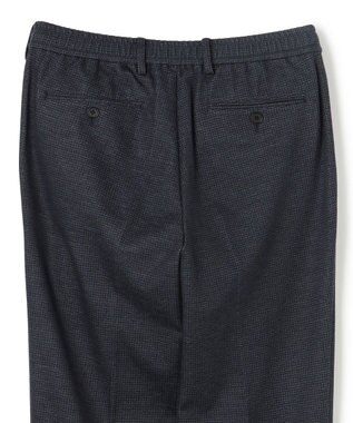 JOSEPH HOMME 新素材【ストレッチ/セットアップ対応】クリアドビージャージー  ドロスト付テーパードパンツ / PEGG CONVERTIBLE ネイビー系