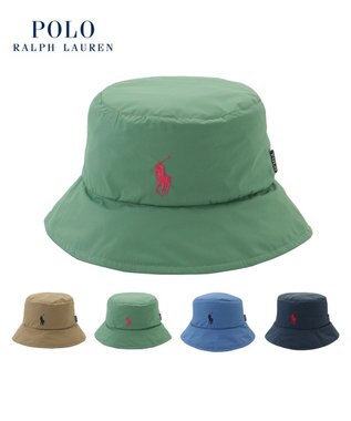 MOONBAT POLO RALPH LAUREN レインハット POLO PONY 撥水 ポケッタブル
