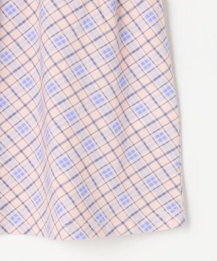 組曲 KIDS 【110-140㎝】 サマーチェックチュニック ピンク