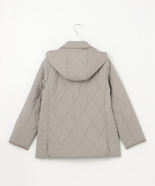 J.PRESS LADIES 【洗える・撥水】プレミアムBasicキルティング ショート コート モカベージュ系