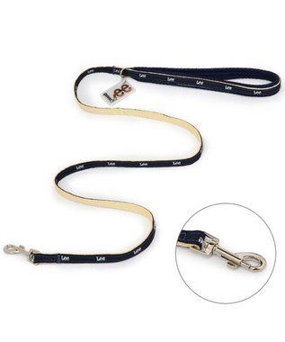 PET PARADISE Lee リード  ロゴベージュ  ４Ｓ～３Ｓ 小型犬 ベージュ