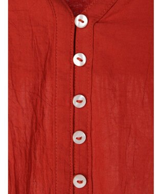 CRAFT STANDARD BOUTIQUE ジョーゼットスキッパーシャツ Red