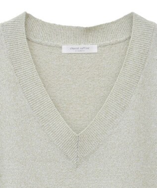 Green Parks ＴＯＹ　ＳＴＯＲＹ　／　刺繍Ｖネックニットベスト Green