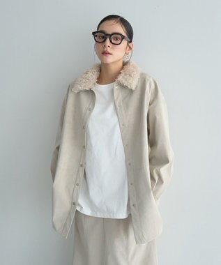 YECCA VECCA コットンルーズプルオーバー Light Yellow