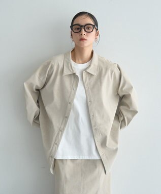 YECCA VECCA コットンルーズプルオーバー Light Yellow