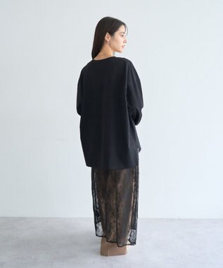 YECCA VECCA コットンルーズプルオーバー Light Yellow