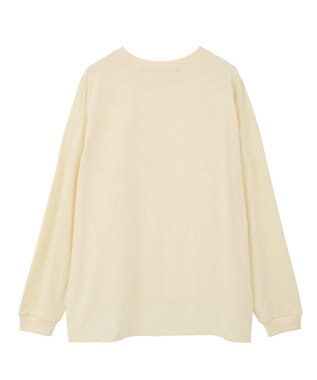 YECCA VECCA コットンルーズプルオーバー Light Yellow