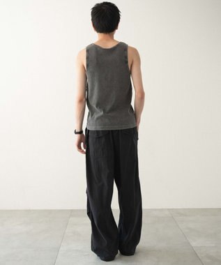 WEGO 【MLサイズ展開】リブタンクトップ ブラックその他