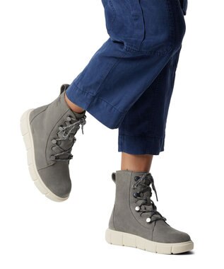 SOREL ソレルエクスプローラー3 ジョアンウォータープルーフ Quarry, Chalk