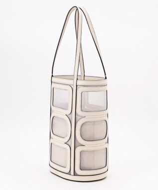 23区 【STORY7月号掲載】ORSETTE チュール トートバッグ ホワイト系