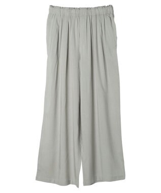 CRAFT STANDARD BOUTIQUE レーヨンワイドパンツ Sax
