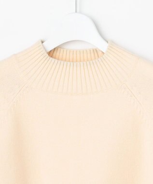 ANY SIS S ボリューム ニット×プリーツ スカート セット アイボリー×ミント