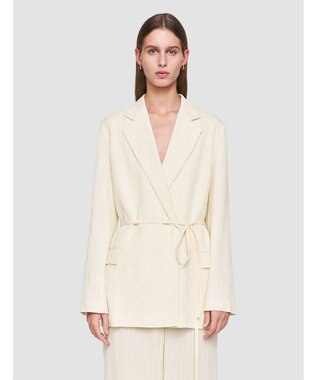 JOSEPH プリーツジャガード　ジャケット Seashell