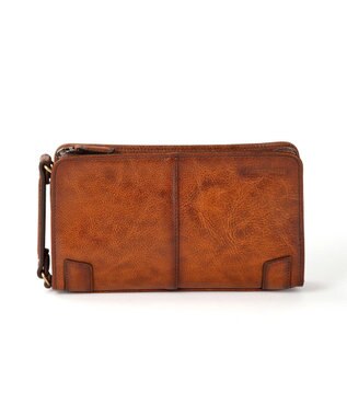 ACE BAGS & LUGGAGE LO HOMME PRESSE アルカイック 本革 日本製 セカンドバッグ 71866 ロ・オム・プレッセ ブラウン