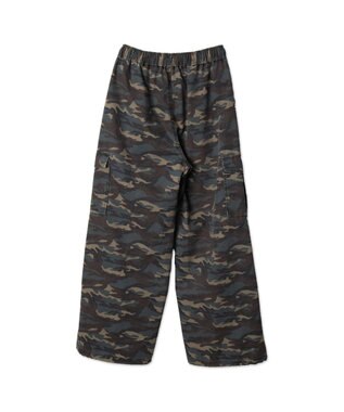 WEGO 【ウエストゴム】ヴィンテージウォッシュパラシュートカーゴパンツ 柄1