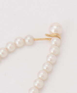 23区 パールラリエットネックレス ホワイト系