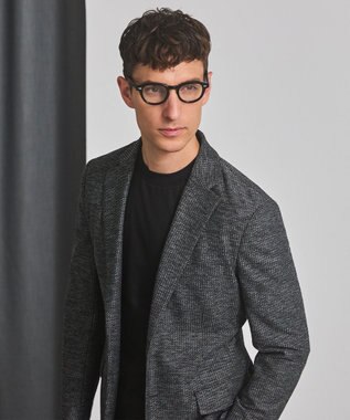 GOTAIRIKU カーディガンジャケット秋冬版【洗える/シワになりにくい/ストレッチ】リンクス BIZ ジャケット グレー系8