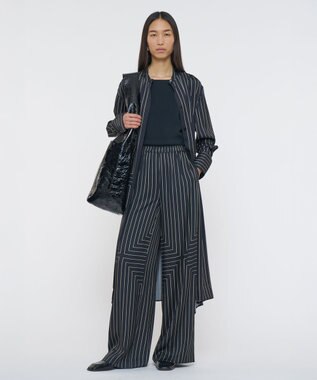 JOSEPH ジオメトリック アニメーション　トラウザーズ Black / Affogato