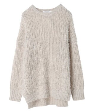 AMERICAN HOLIC シャギーゆるっとニットプルオーバー Light Gray