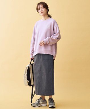 ANY ロゴスウェット ラベンダー
