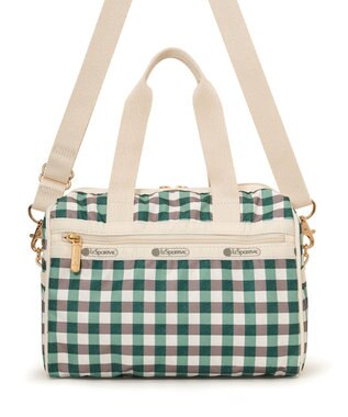 LeSportsac EVERYDAY SM SATCHEL/フォレストギンガム フォレストギンガム
