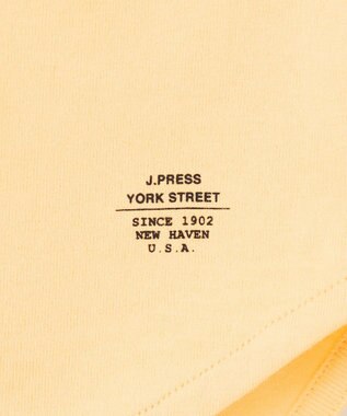 J.PRESS YORK STREET 【UNISEX】七分丈プレーンTシャツ ライトイエロー系