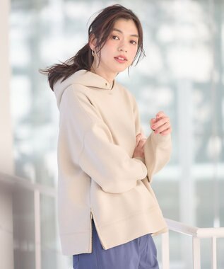 ANY L 【洗濯機可】ダンボールパーカー ベージュ