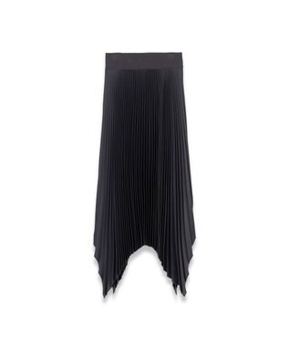 JOSEPH ニットウィーブプリッセ　スカート Smoke