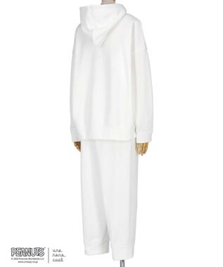 une nana cool MADE WITH PEANUTS なめらか綿混フーディーパジャマ IV